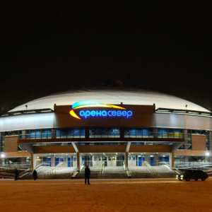 Ice Palace for 2,500-3,000 Spectators in Krasnoyarsk